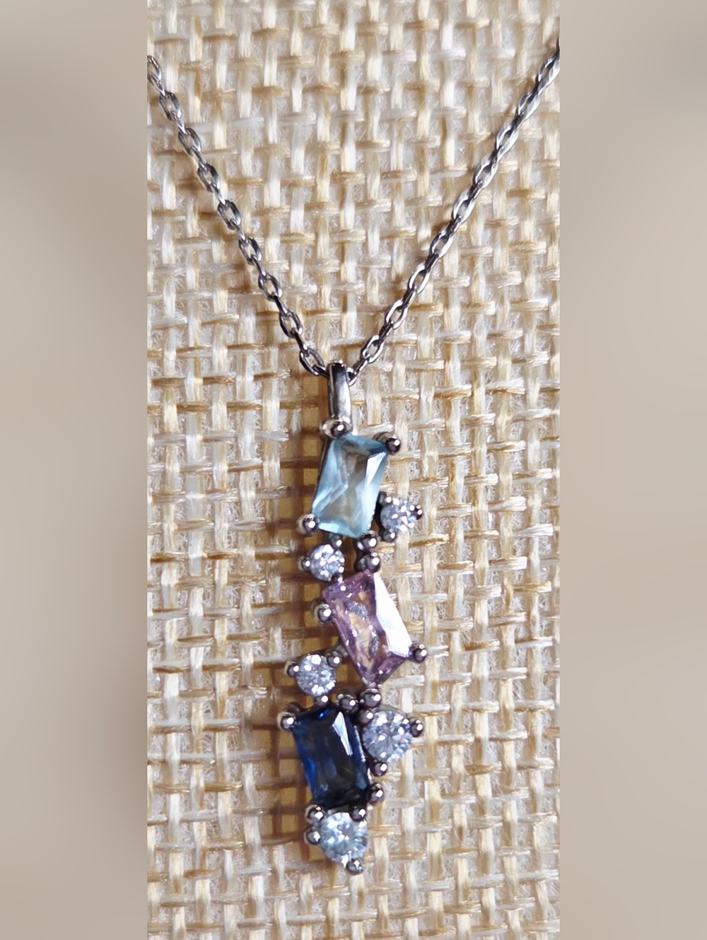 Story Jewellery "Beautifully Broken" Sterling Silver Necklace Marked 925 STORY
